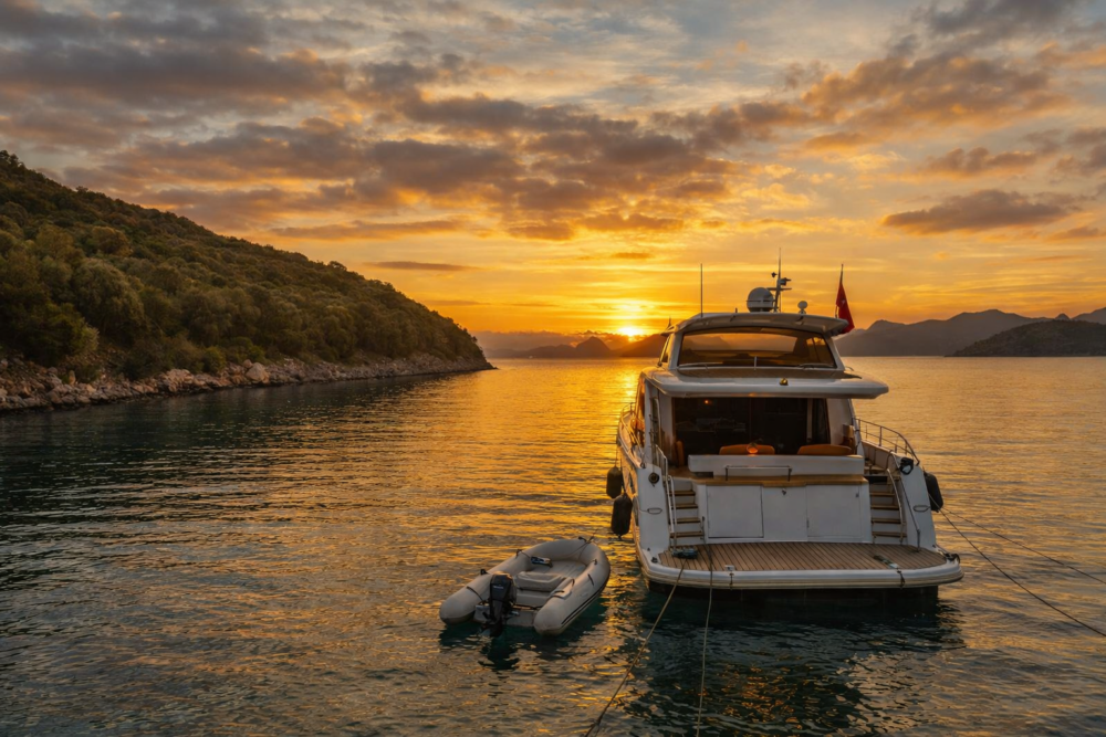 Motor Yacht view 