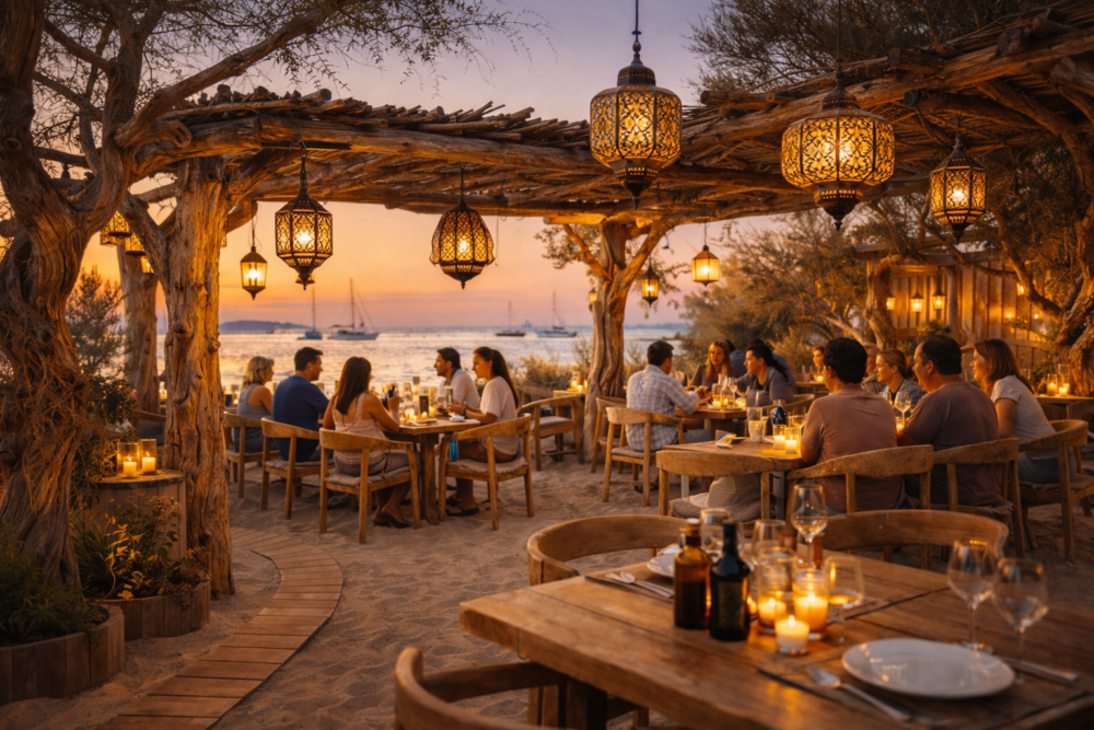 Dine where every sunset tells a story within Mediterranean boutique accommodation designed for quiet luxury.